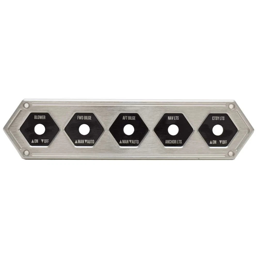 MasterCraft Boat Blank Switch Panel 316-13011547 - NXT Billet Aluminum