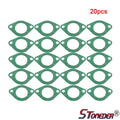 STONEDER 28mm Motorcycle Intake Pipe Manifold Gasket for Pit Dirt Bike ATV Quad