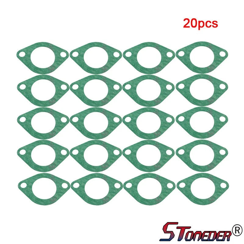 STONEDER 28mm Motorcycle Intake Pipe Manifold Gasket for Pit Dirt Bike ATV Quad