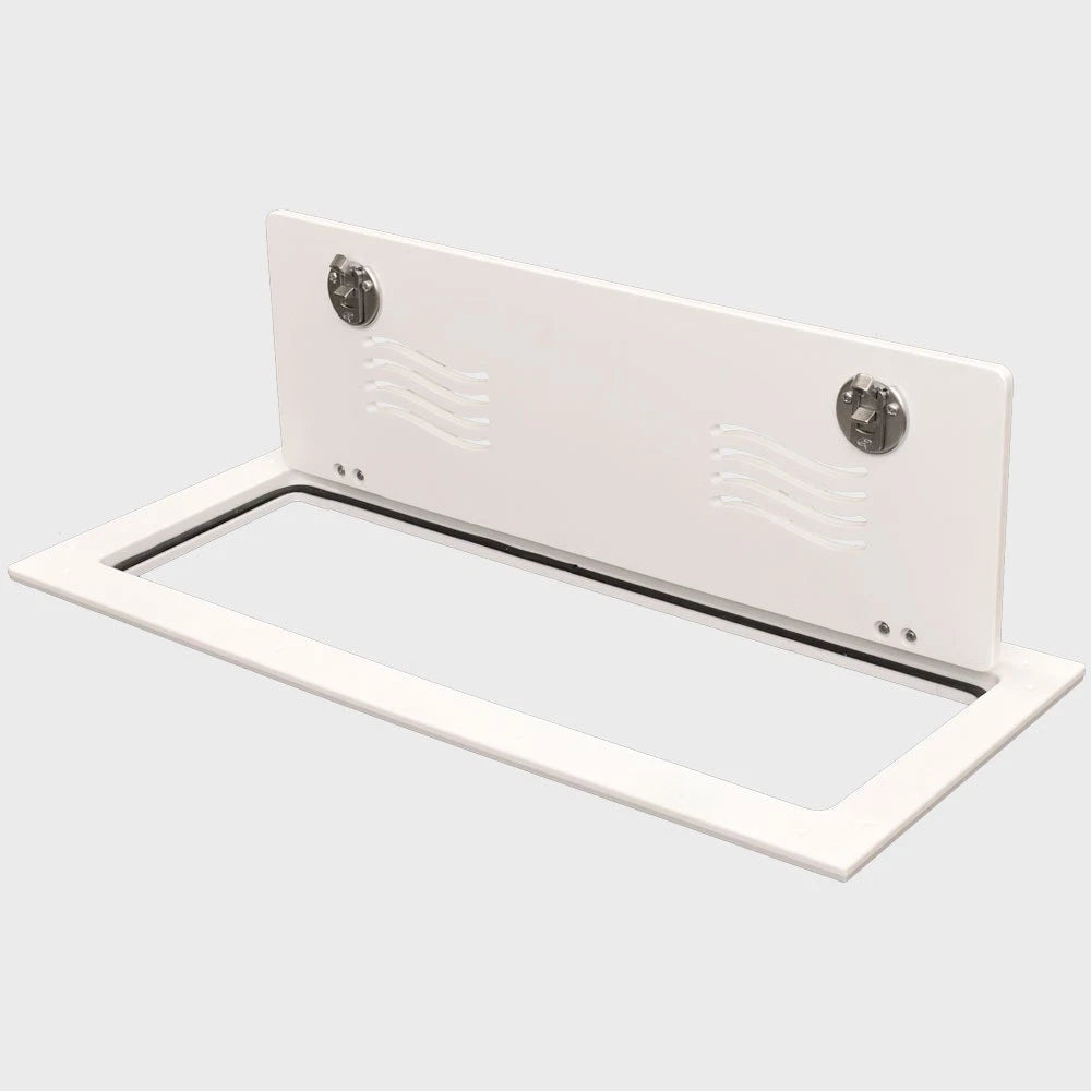 Blue Wave Boat Forward Access Door PPF-000101 - 13 X 32 1/4 Inch White