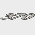 Cruisers Boat Model Decal Sticker V1944100 - 370 Express Silver Gray