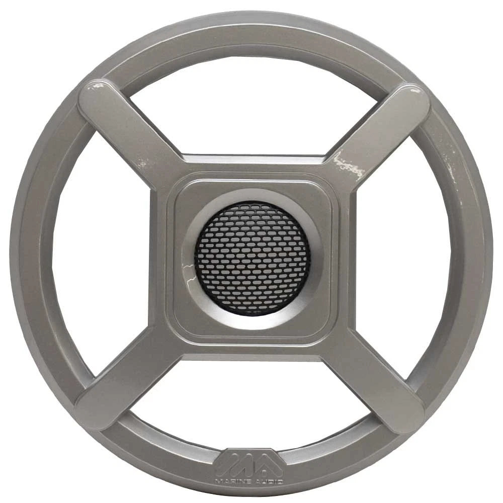 ASA Electronics Boat Speaker Grille Cover RGMACX1SS - 6 1/2 Inch Silver