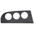 Cobalt Boat Blank Gauge Panel 406537MG - Faux Woodgrain Dark Gray