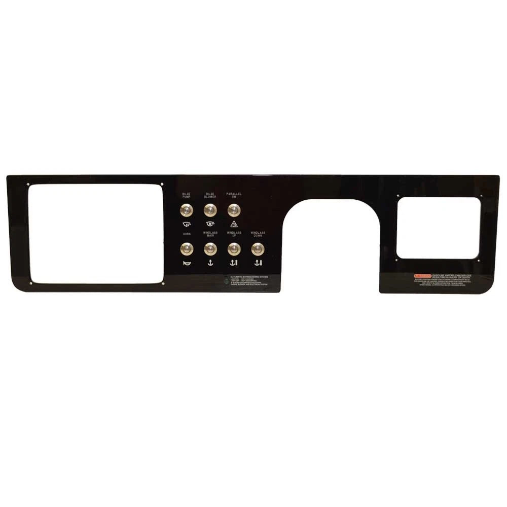 Sea Ray Boat Dash Panel - 350 SXO 33 1/8 X 8 1/8 Inch Black