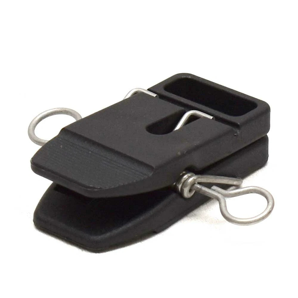 Seachoice Boat Outrigger Trolling Clip 88011 - Black Plastic