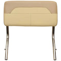Sailfish Boat Backrest Cushion - Beige Tan 27 1/4 X 12 3/4 Inch