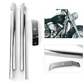 Frame Cover Front Down Tube Covers for Harley Softail Fat Boy Twin Cam Chrome US