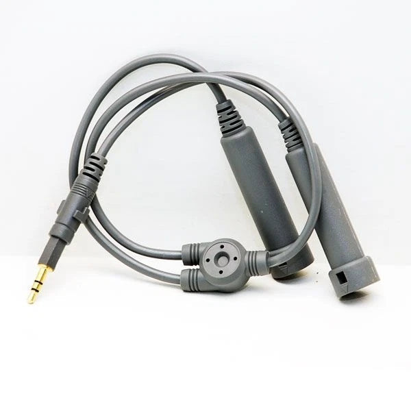 Cobalt Boat Stereo Y-Splitter Cable - 19 Inch 3.5mm Jacks