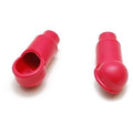 Boat Battery Terminal Boots - Marine Rubber Red (pair)