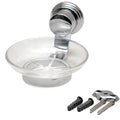 Yacht Boat Soap Dish 96690-ACH - Eleganza 2 Clear/Chrome