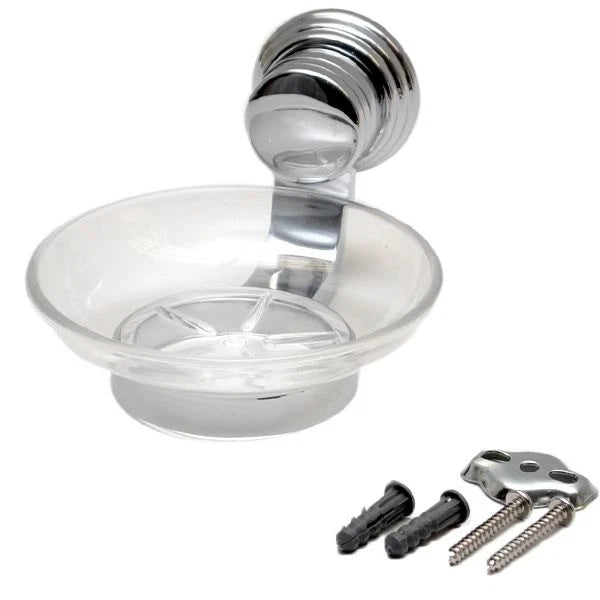 Yacht Boat Soap Dish 96690-ACH - Eleganza 2 Clear/Chrome