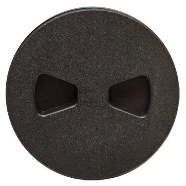 T-H Marine Inspection Deck Plate 1755047 - 5 5/8 Inch Black