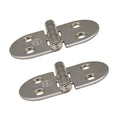 Gemlux Boat Offset Hinges 208156A - Rinker Stainless Steel (pair)