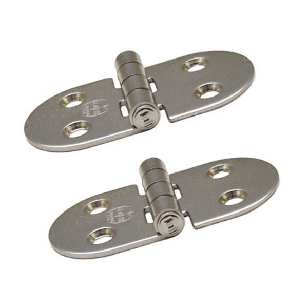Gemlux Boat Offset Hinges 208156A - Rinker Stainless Steel (pair)