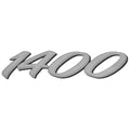 Crestliner Boat OEM Decal 2024505 - 1400 Angler 8 X 2 Inch Gray