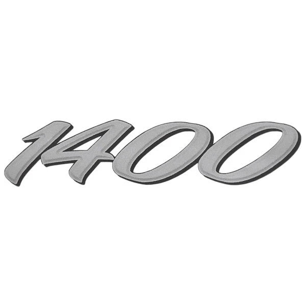 Crestliner Boat OEM Decal 2024505 - 1400 Angler 8 X 2 Inch Gray