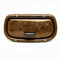 Tracker Boat Stereo Cover Panel - 10 X 5 Inch Faux Woodgrain Plastic