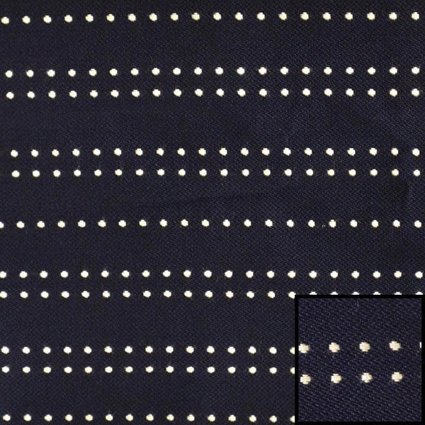 Sunbrella Boat Canvas FF 40056-0000 - Indigo Dots 54" (YD)
