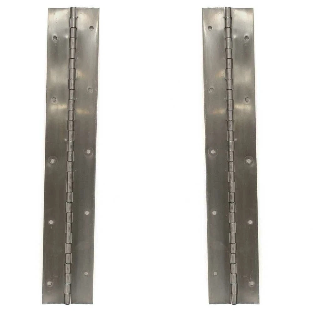 Boat Piano Hinges - 14 1/2 X 2 1/2 Inch Stainless (pair)