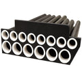 Legend Boat Rod Holder Organizer - Alpha 211 Black 14 Tube (STBD)