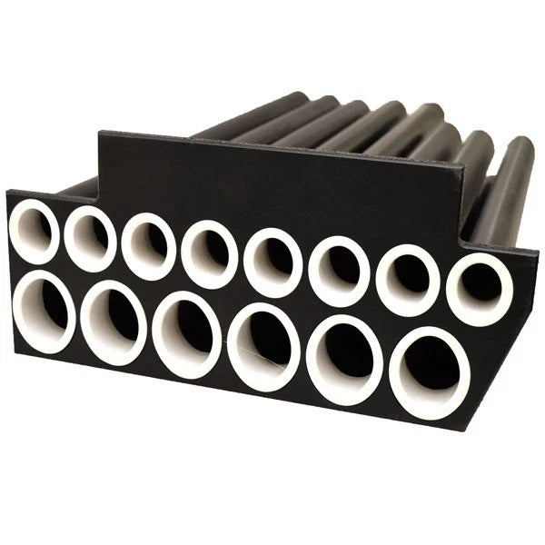 Legend Boat Rod Holder Organizer - Alpha 211 Black 14 Tube (STBD)