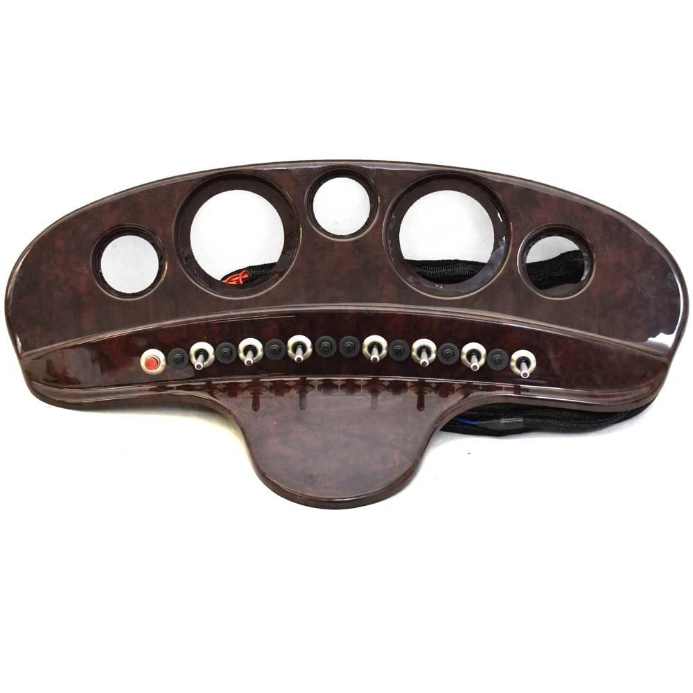 Premier Boat Switch Gauge Dash Panel 70002026 - Woodgrain
