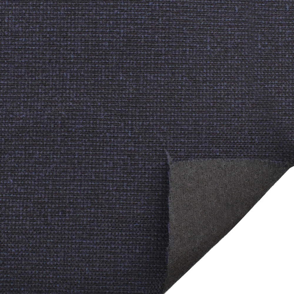 Boat Woven Pattern Fabric - Black - Navy 56 Inch (YD)