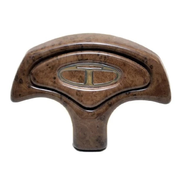 Tahoe Boat Steering Wheel Center Panel 1364174 - Plastic Woodgrain