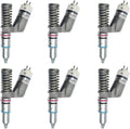 6 Pcs Fuel Injector 249-0713 for Caterpillar CAT Engine C11 C13 Excavator 345C