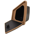 Crownline Boat Glove Box Panel 45206 - E29XS Brown - Black Plastic