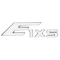Crownline Boat Raised Emblem Decal 157474-01 - E1XS Silver Sticker 2017