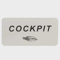 Chaparral Boat Label Decal 14.00667 - Cockpit White Sticker
