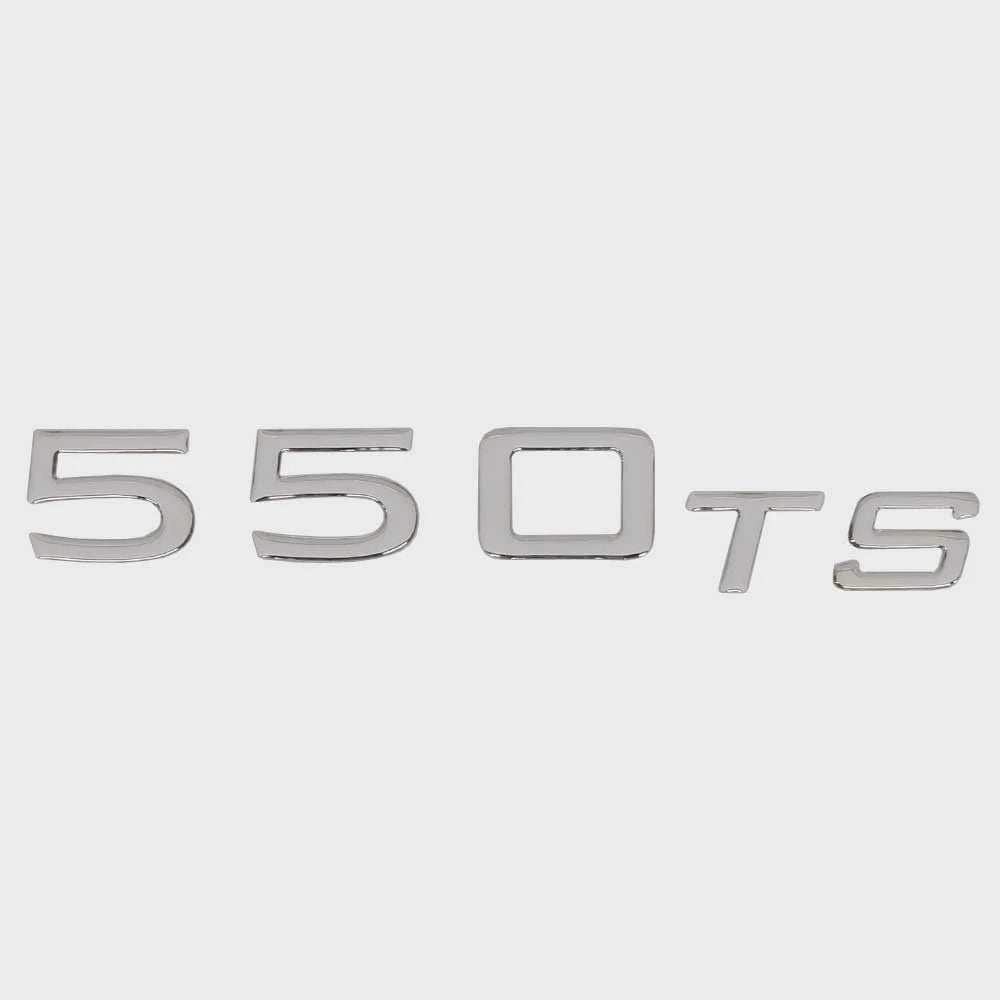 Tahoe Boat Raised Emblem Decal 182469 - 550 TS Silver Sticker