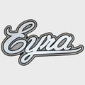 Bass CAT Boat Raised Emblem Decal Sticker 33086 - Eyra Silver Black