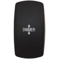 Carling Contura V Boat Rocker Switch Actuator - Dimmer Black