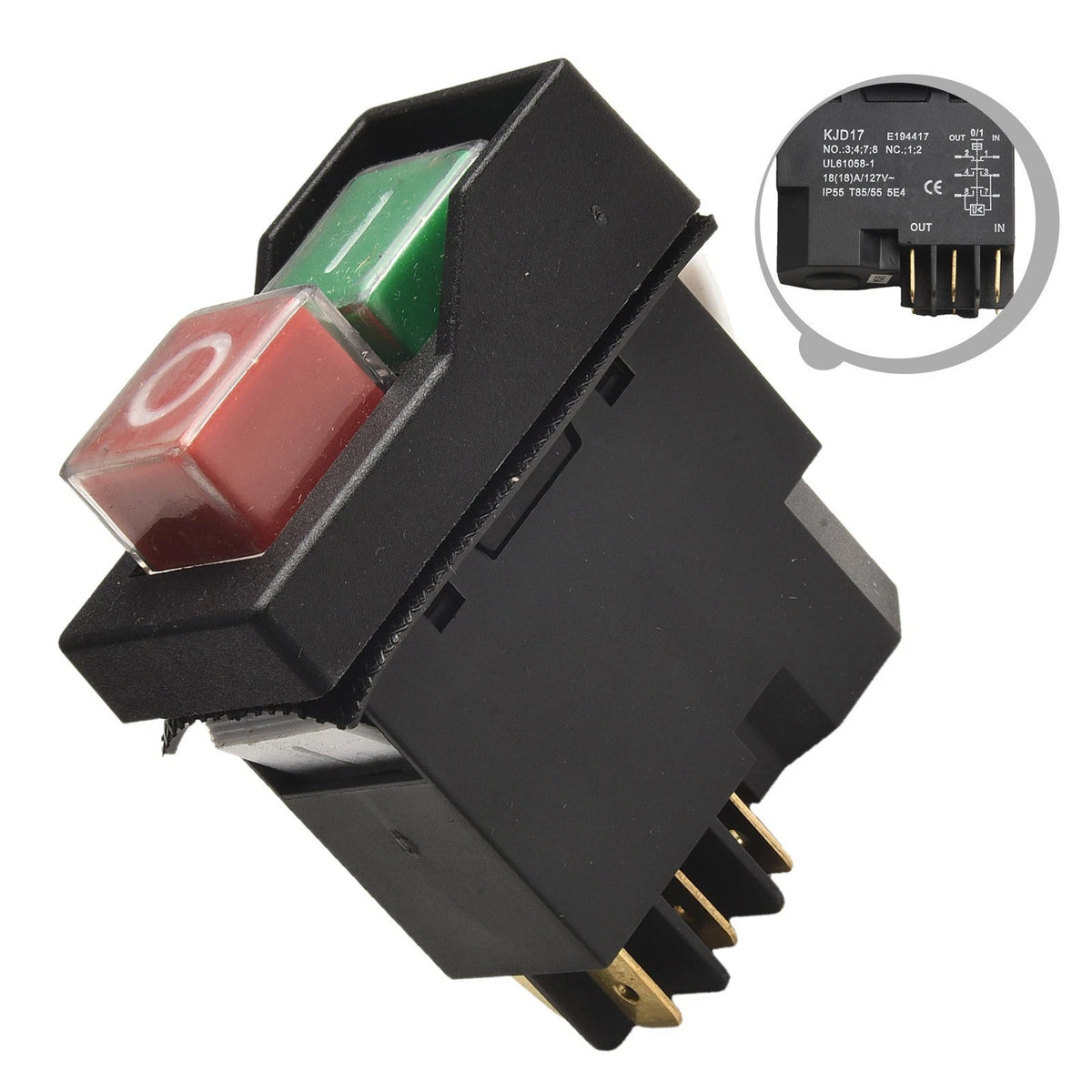 For KJD17 Pushbutton Switches with Reliable Performance for Machining Tools