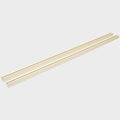 Boat Sliding Door Track - Off White Plastic 48 Inch (set of 2)