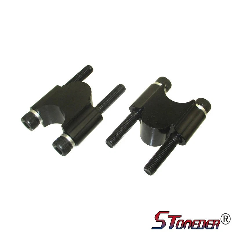 STONEDER 30mm Height Handlebar Risers Kit for 7/8" Bar Motorcycle Pit Dirt Bike