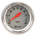 Livorsi Boat Speedometer Gauge VJS80PLPSM - 3 1/4 Inch Silver 80 MPH