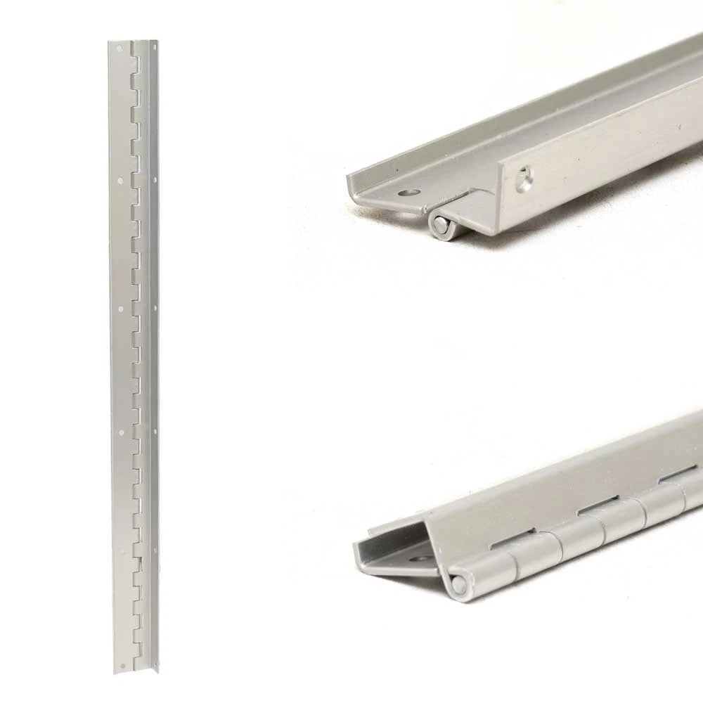 Fountain Boat Piano Hinge - 20 3/8 X 1 1/2 Inch Aluminum