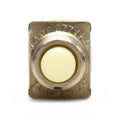 Boat Push Button Switch - 2A 120V AC Silver Off White