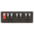 Wellcraft Boat Rocker Switch Panel 025-4073 - Gray Black