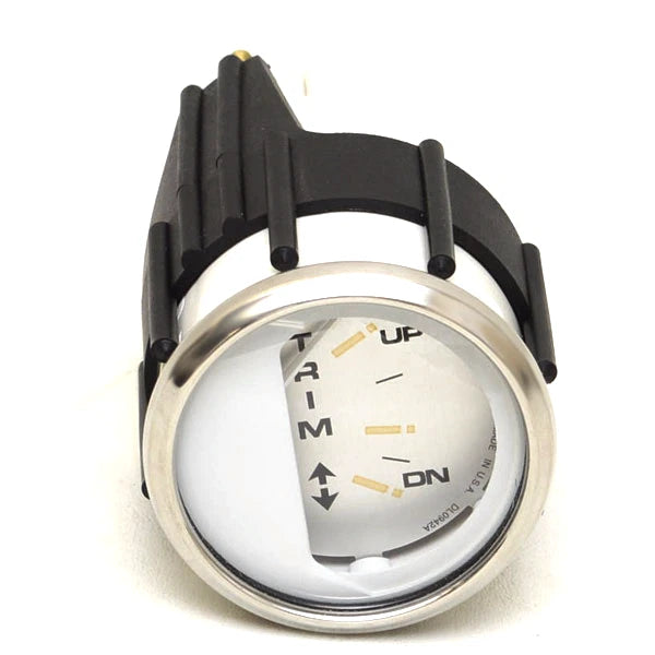 Faria Beede Boat Trim Gauge GPC105A - Mercury Kronos Silver 2 Inch