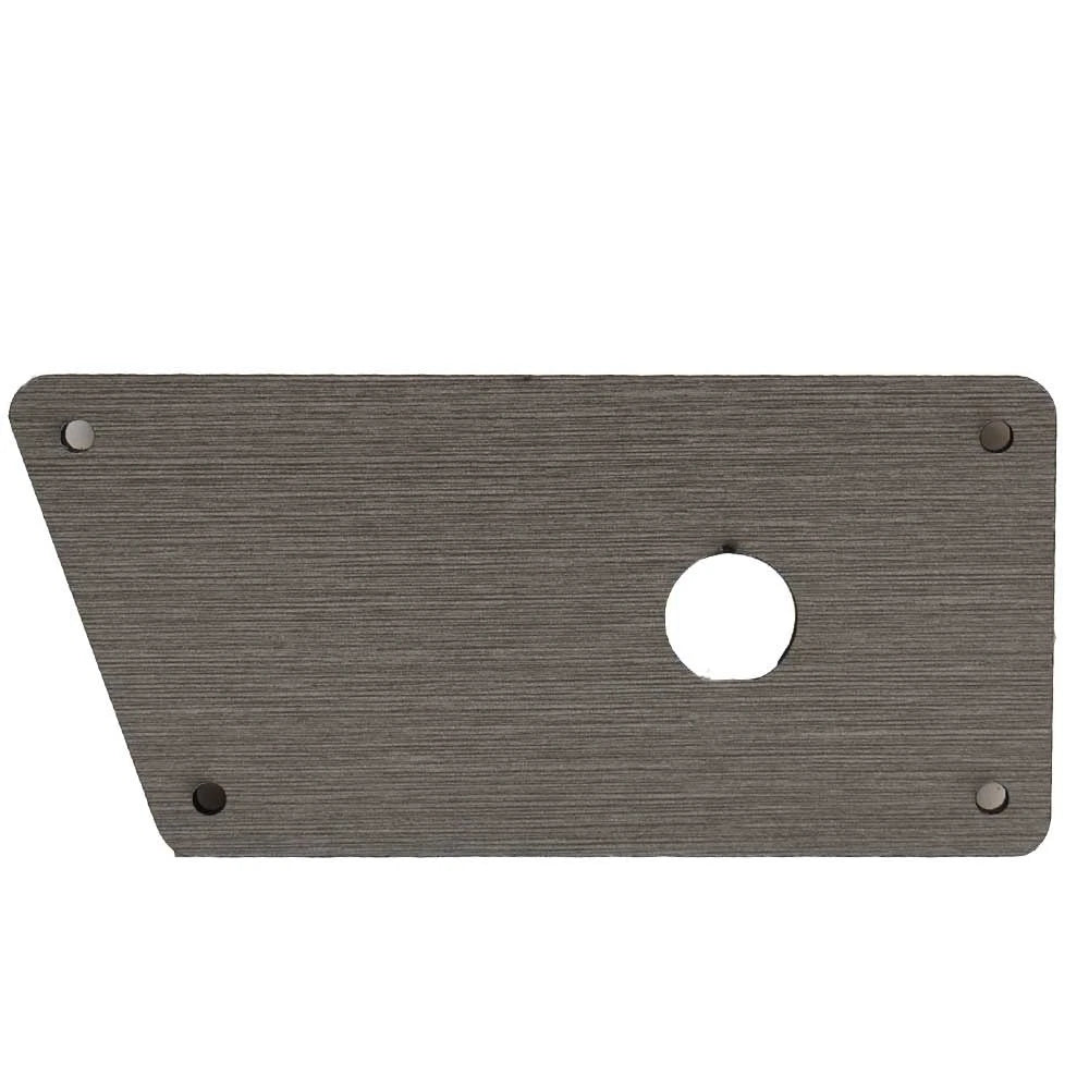 Ranger Boat Blank Ignition Panel 204811 - Deep V 6 3/8 X 3 Inch Gray