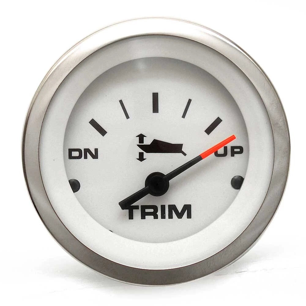 Teleflex Boat Trim Gauge 59657 - Lido Series 2 Inch Mercury