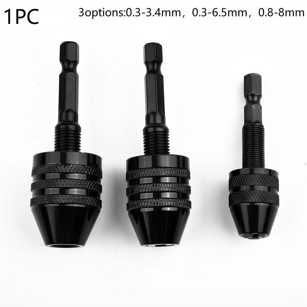 Drill Bit Quick Change Driver Class 3 Jaw Design Keyless Chuck Conversion