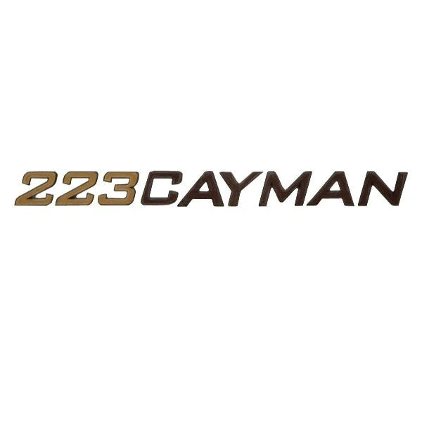 Ranger Boat Raised Emblem Decal 9891356 - 223 Cayman Sticker