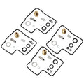 Cleverly Designed for Hondas' Sturdy Motorcycle Carb Rebuild Kits Pack of Four