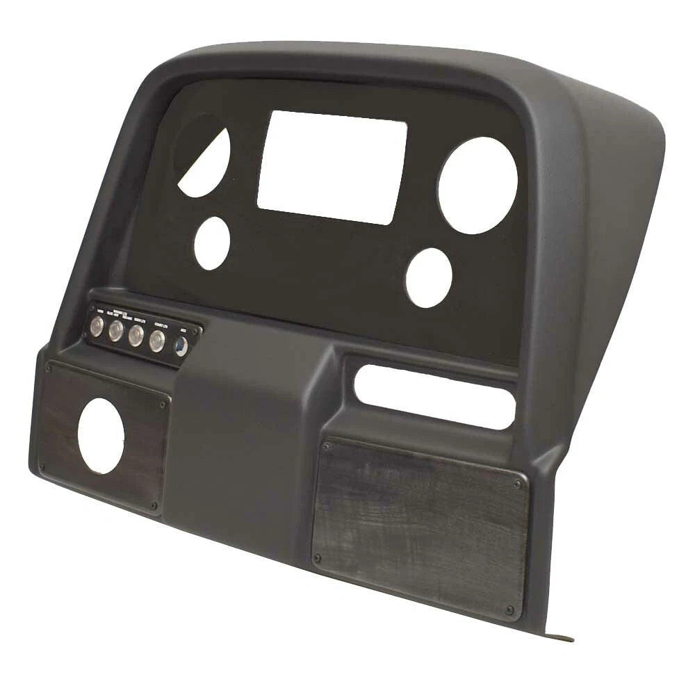 Misty Harbor Pontoon Boat Blank Dash Shroud - Gray Woodgrain