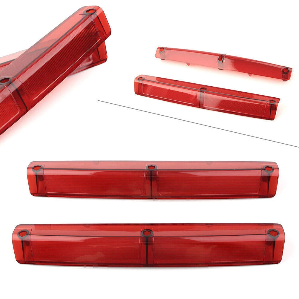 1 Pair Side Red Light Lens Covers for Harley Touring FLHTC Trunk